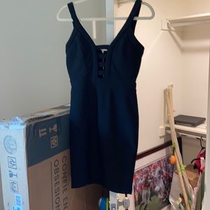 Black cocktail dress
